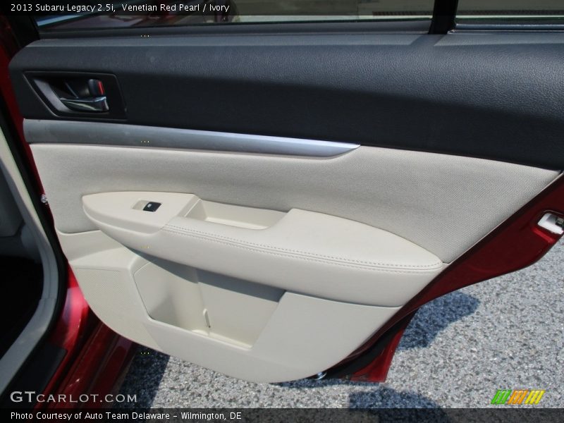 Venetian Red Pearl / Ivory 2013 Subaru Legacy 2.5i