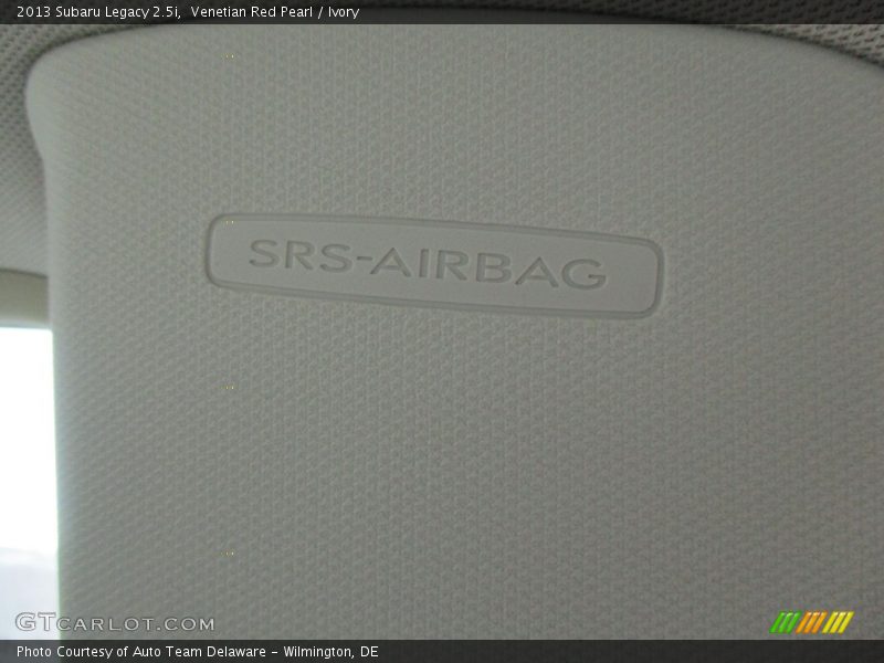 Venetian Red Pearl / Ivory 2013 Subaru Legacy 2.5i