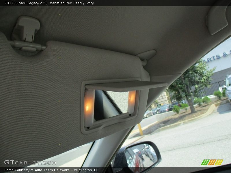 Venetian Red Pearl / Ivory 2013 Subaru Legacy 2.5i