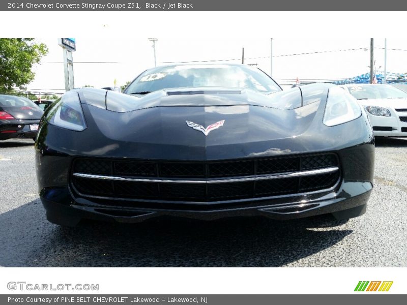 Black / Jet Black 2014 Chevrolet Corvette Stingray Coupe Z51