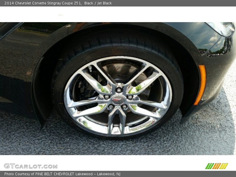 Black / Jet Black 2014 Chevrolet Corvette Stingray Coupe Z51