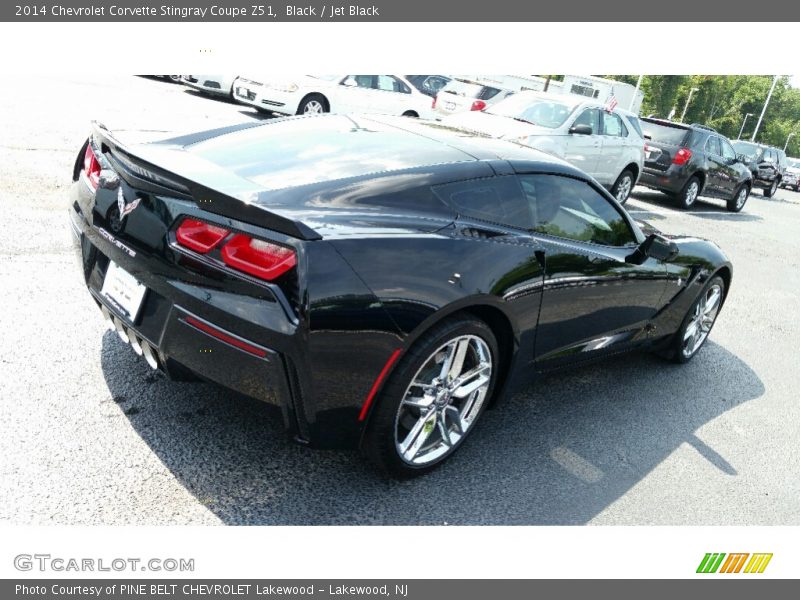 Black / Jet Black 2014 Chevrolet Corvette Stingray Coupe Z51