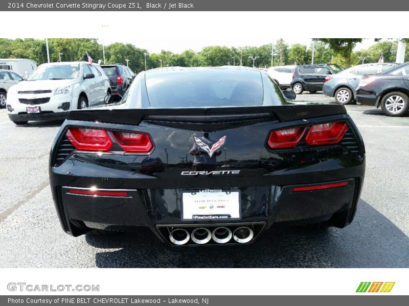 Black / Jet Black 2014 Chevrolet Corvette Stingray Coupe Z51