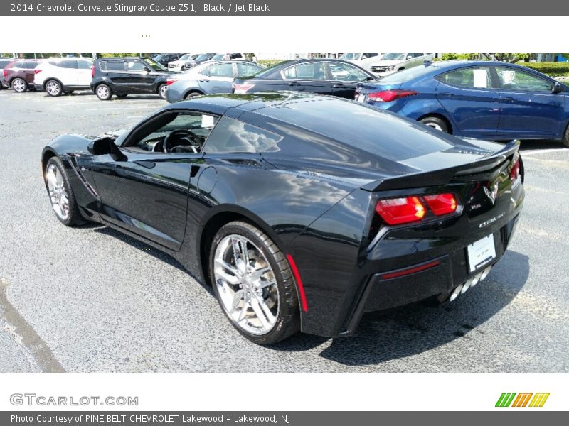 Black / Jet Black 2014 Chevrolet Corvette Stingray Coupe Z51