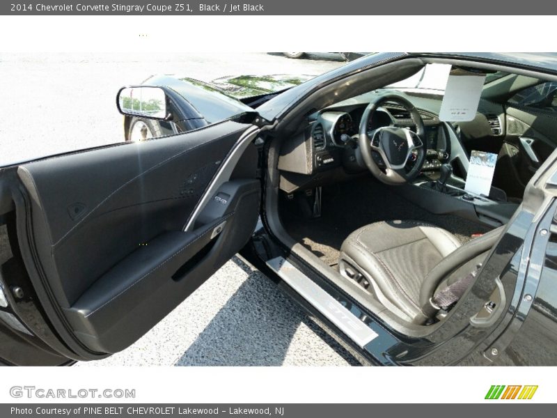 Black / Jet Black 2014 Chevrolet Corvette Stingray Coupe Z51