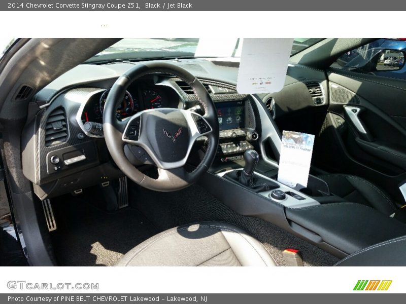 Black / Jet Black 2014 Chevrolet Corvette Stingray Coupe Z51