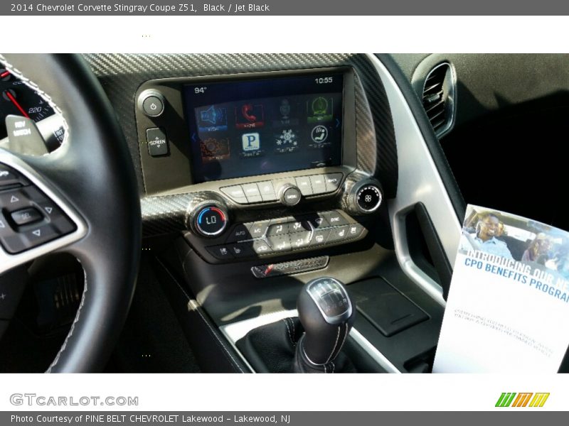 Black / Jet Black 2014 Chevrolet Corvette Stingray Coupe Z51