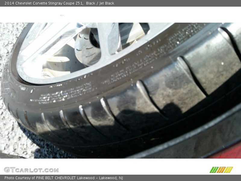 Black / Jet Black 2014 Chevrolet Corvette Stingray Coupe Z51
