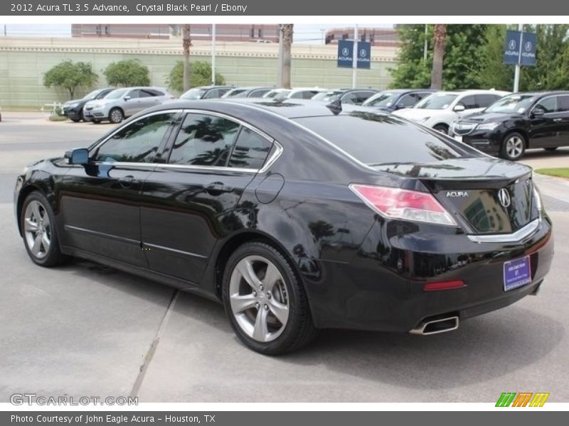 Crystal Black Pearl / Ebony 2012 Acura TL 3.5 Advance