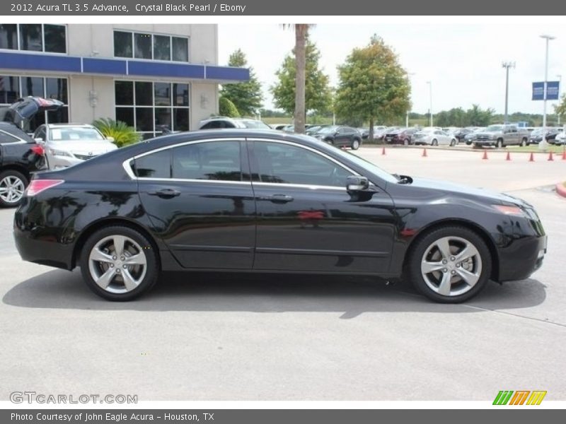 Crystal Black Pearl / Ebony 2012 Acura TL 3.5 Advance