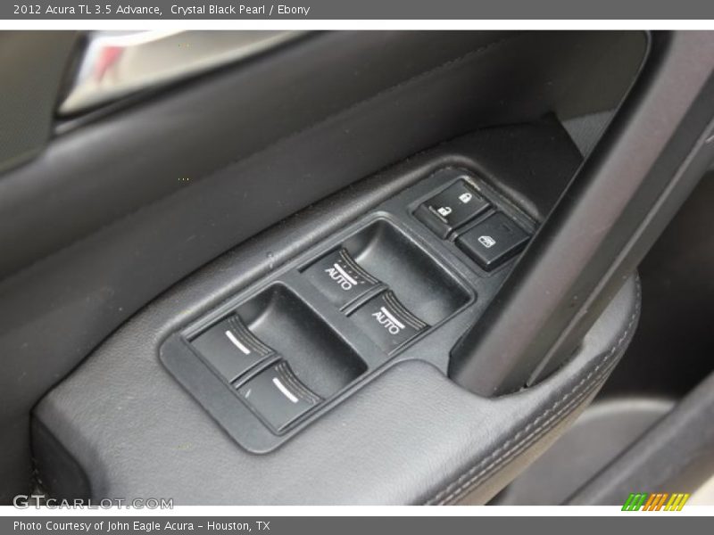 Crystal Black Pearl / Ebony 2012 Acura TL 3.5 Advance