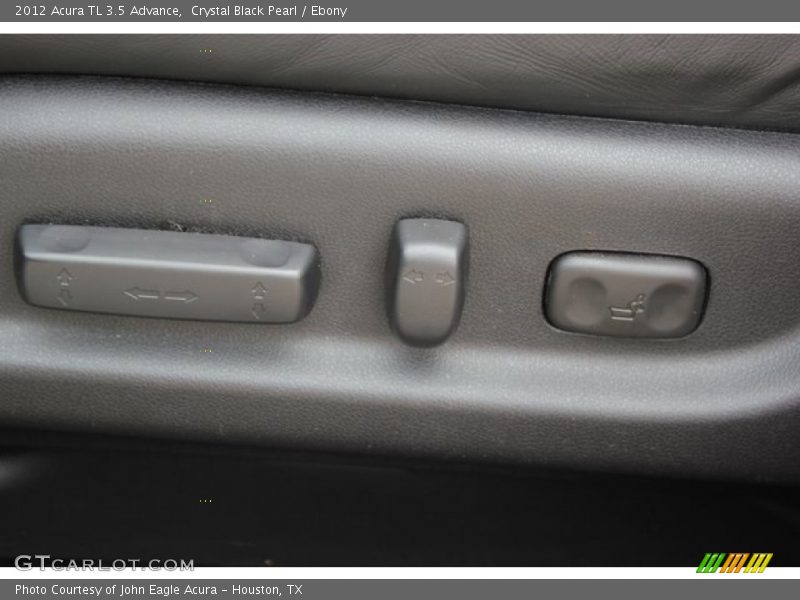 Crystal Black Pearl / Ebony 2012 Acura TL 3.5 Advance
