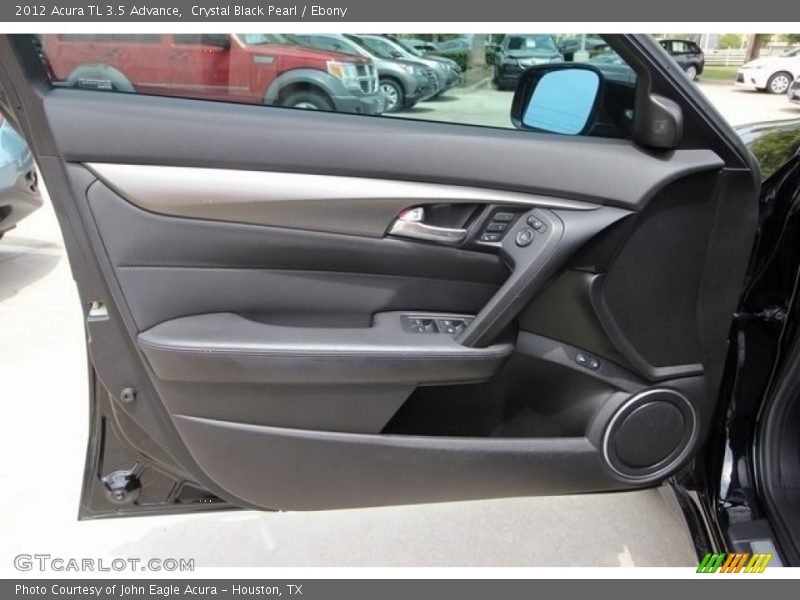 Crystal Black Pearl / Ebony 2012 Acura TL 3.5 Advance