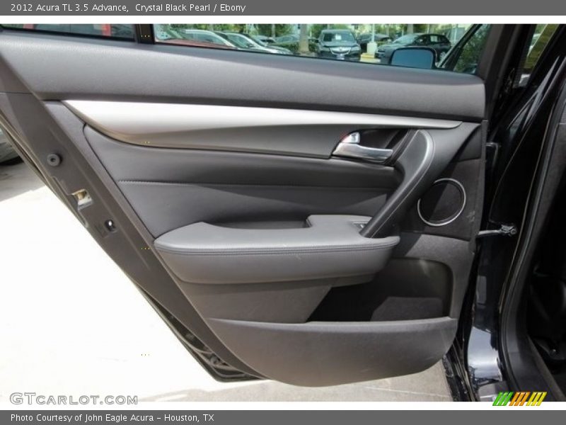 Crystal Black Pearl / Ebony 2012 Acura TL 3.5 Advance