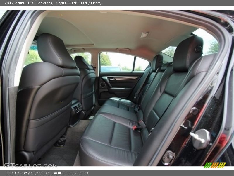 Crystal Black Pearl / Ebony 2012 Acura TL 3.5 Advance