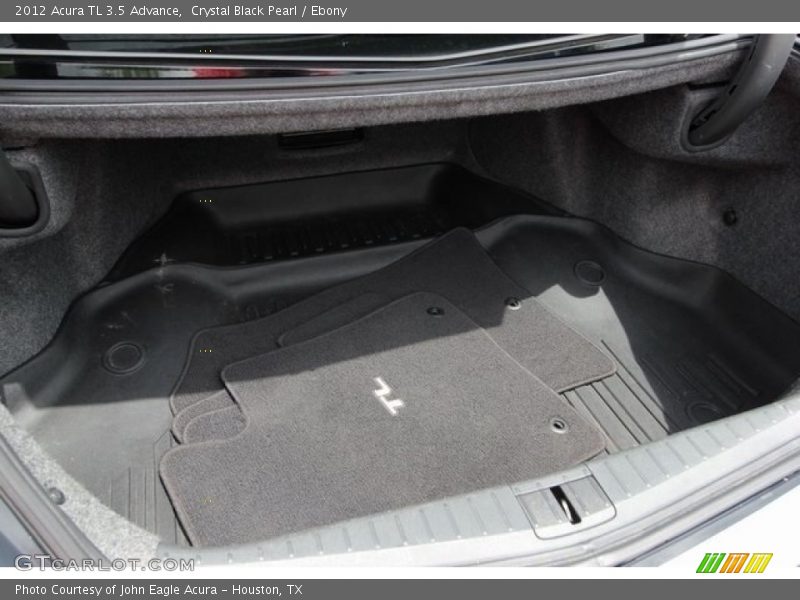Crystal Black Pearl / Ebony 2012 Acura TL 3.5 Advance