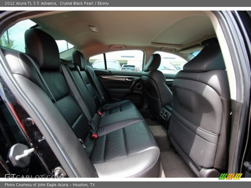 Crystal Black Pearl / Ebony 2012 Acura TL 3.5 Advance