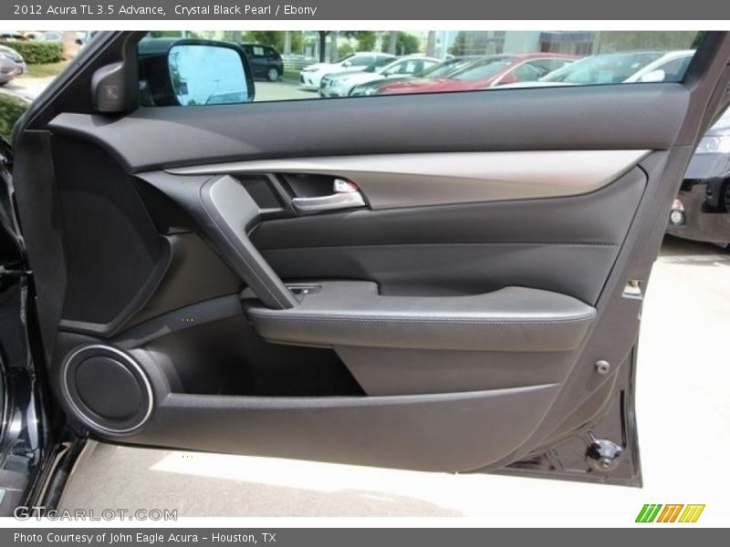 Crystal Black Pearl / Ebony 2012 Acura TL 3.5 Advance