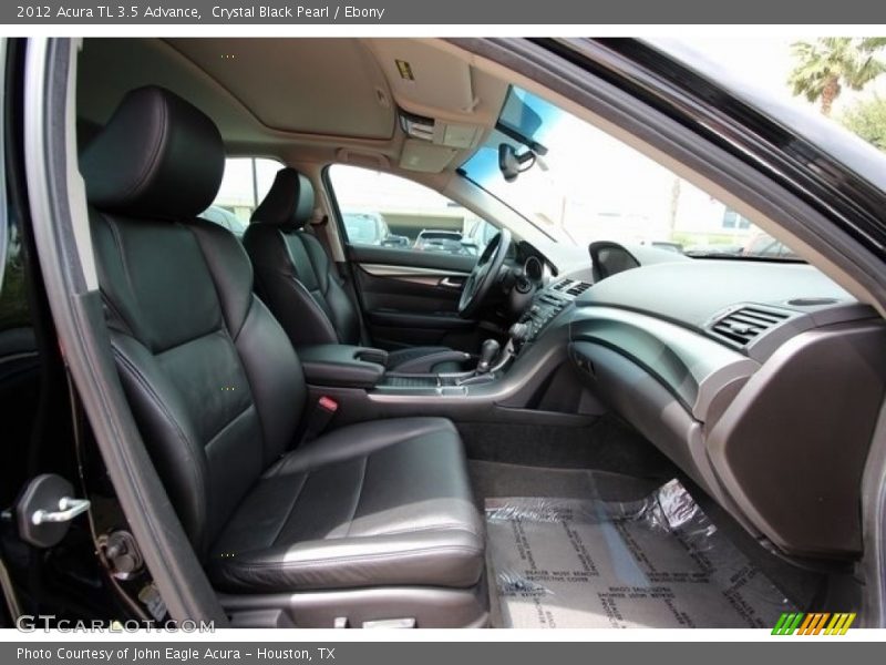 Crystal Black Pearl / Ebony 2012 Acura TL 3.5 Advance