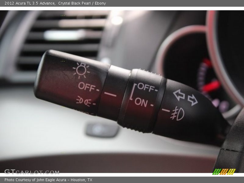 Crystal Black Pearl / Ebony 2012 Acura TL 3.5 Advance