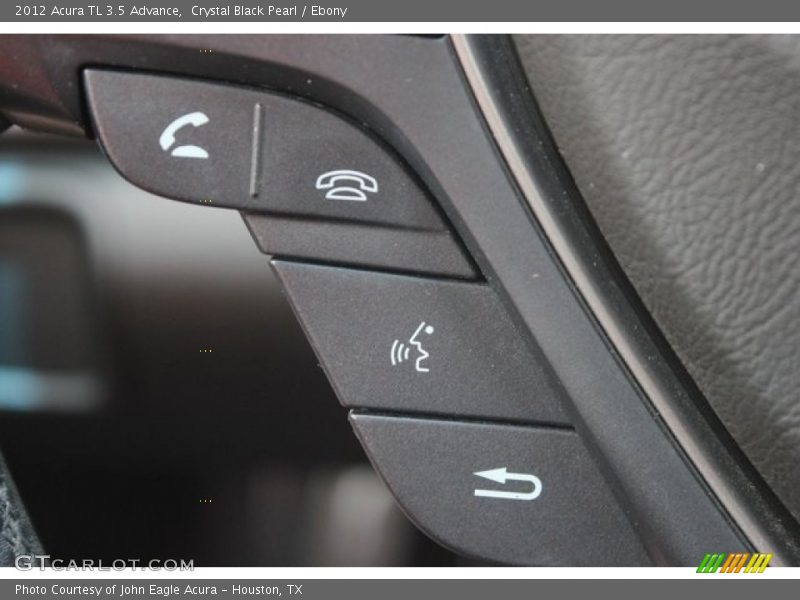 Crystal Black Pearl / Ebony 2012 Acura TL 3.5 Advance