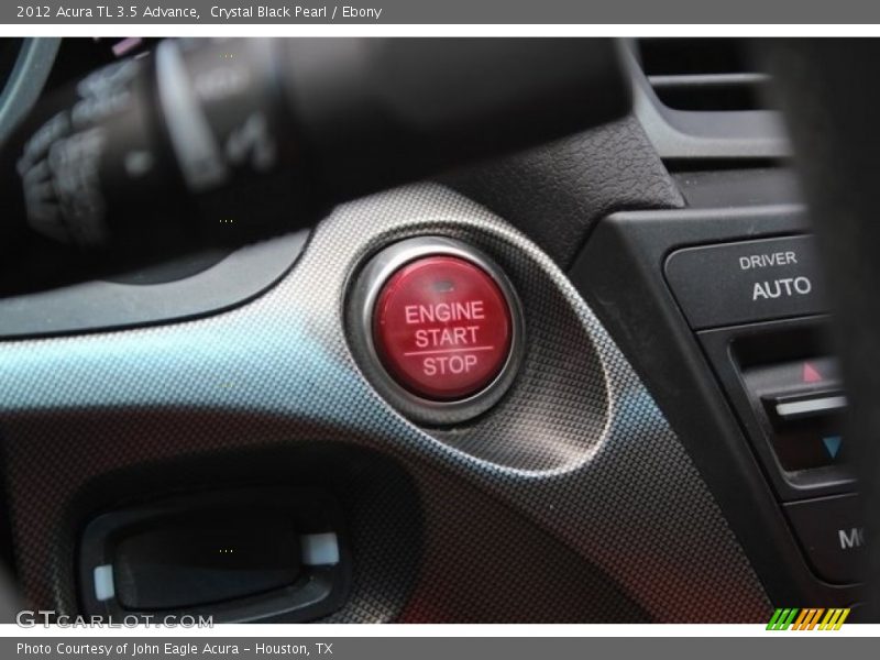 Crystal Black Pearl / Ebony 2012 Acura TL 3.5 Advance