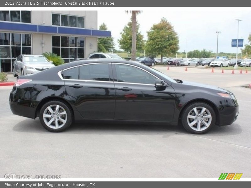 Crystal Black Pearl / Taupe 2012 Acura TL 3.5 Technology