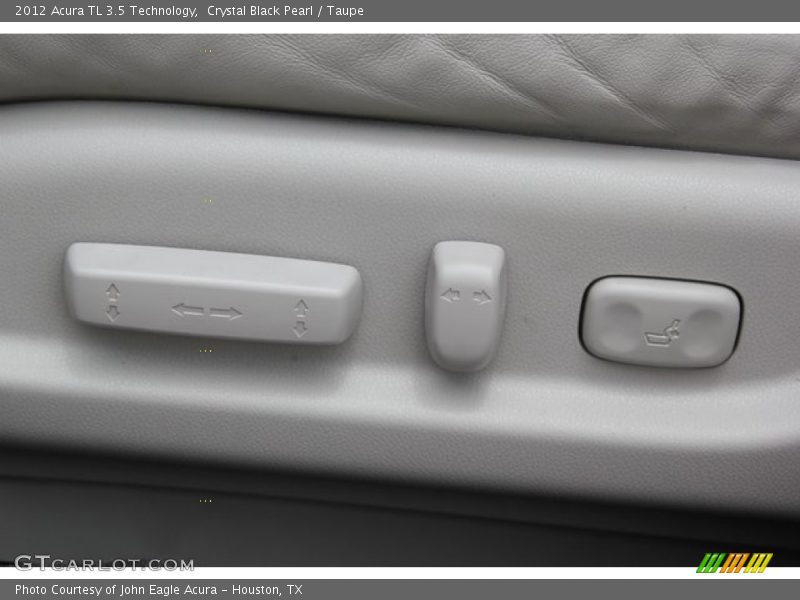 Crystal Black Pearl / Taupe 2012 Acura TL 3.5 Technology