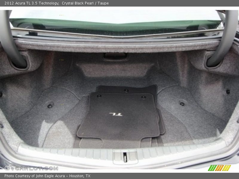 Crystal Black Pearl / Taupe 2012 Acura TL 3.5 Technology