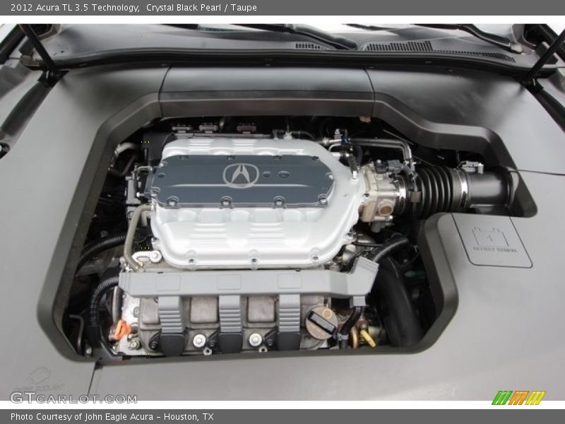 Crystal Black Pearl / Taupe 2012 Acura TL 3.5 Technology