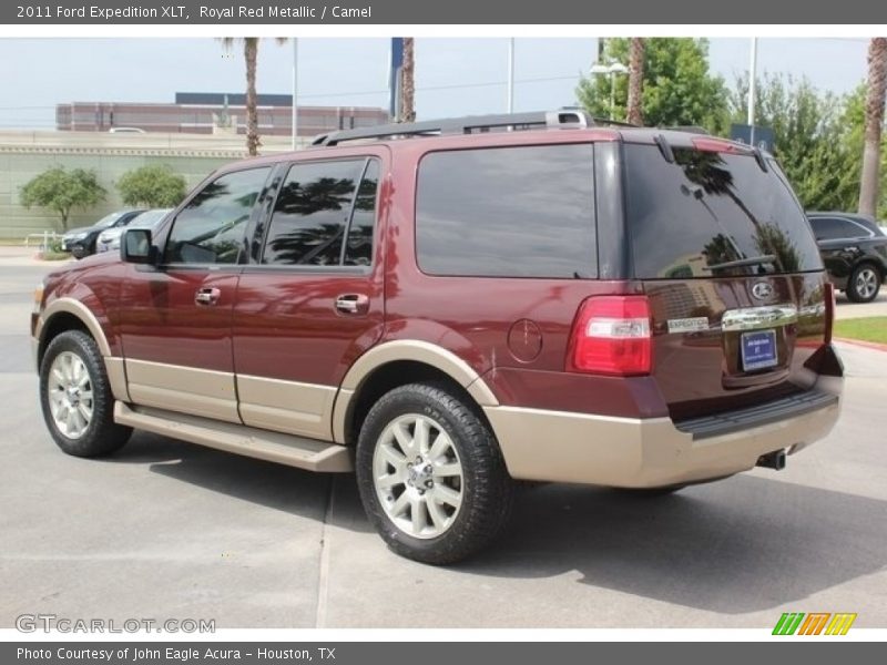 Royal Red Metallic / Camel 2011 Ford Expedition XLT