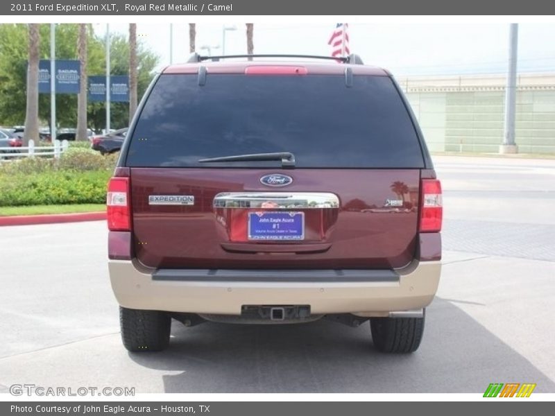 Royal Red Metallic / Camel 2011 Ford Expedition XLT