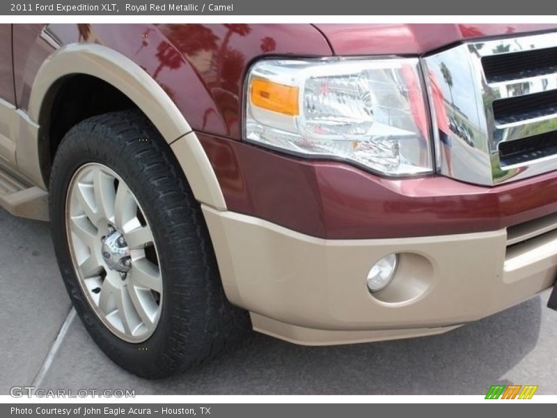 Royal Red Metallic / Camel 2011 Ford Expedition XLT