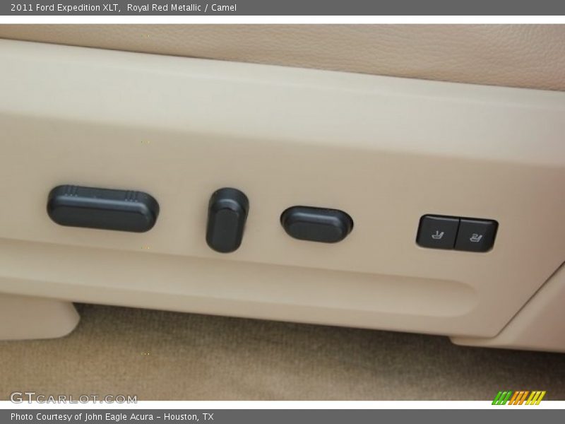 Royal Red Metallic / Camel 2011 Ford Expedition XLT