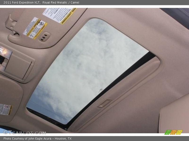 Royal Red Metallic / Camel 2011 Ford Expedition XLT