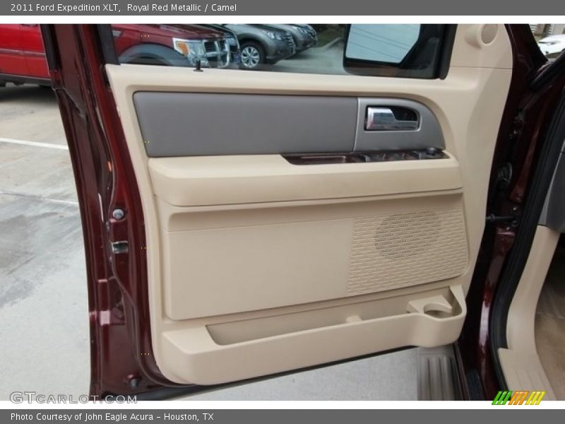 Royal Red Metallic / Camel 2011 Ford Expedition XLT