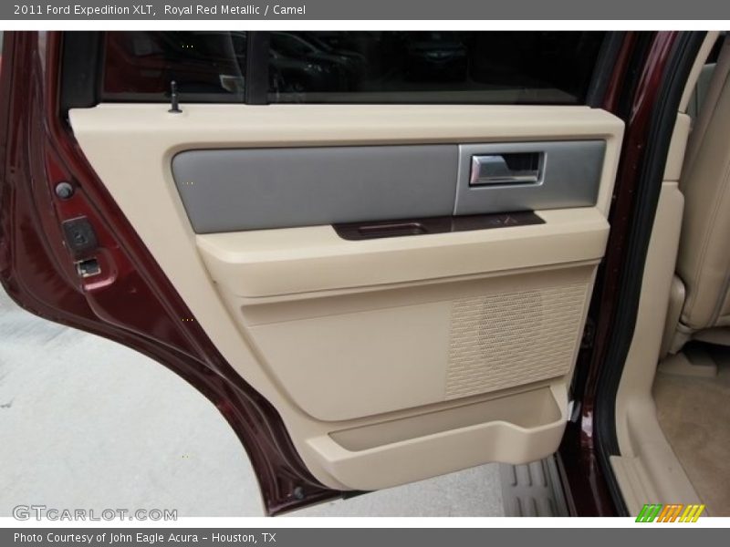 Royal Red Metallic / Camel 2011 Ford Expedition XLT