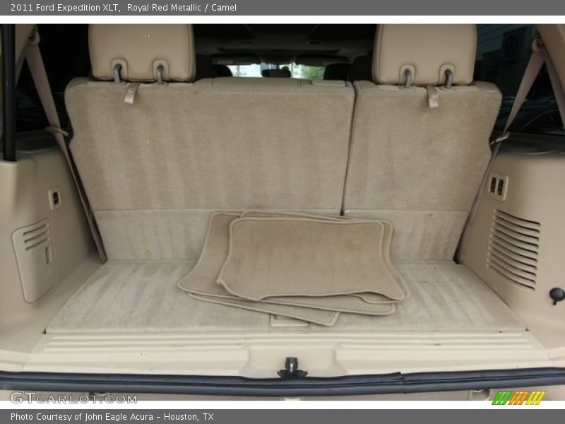 Royal Red Metallic / Camel 2011 Ford Expedition XLT