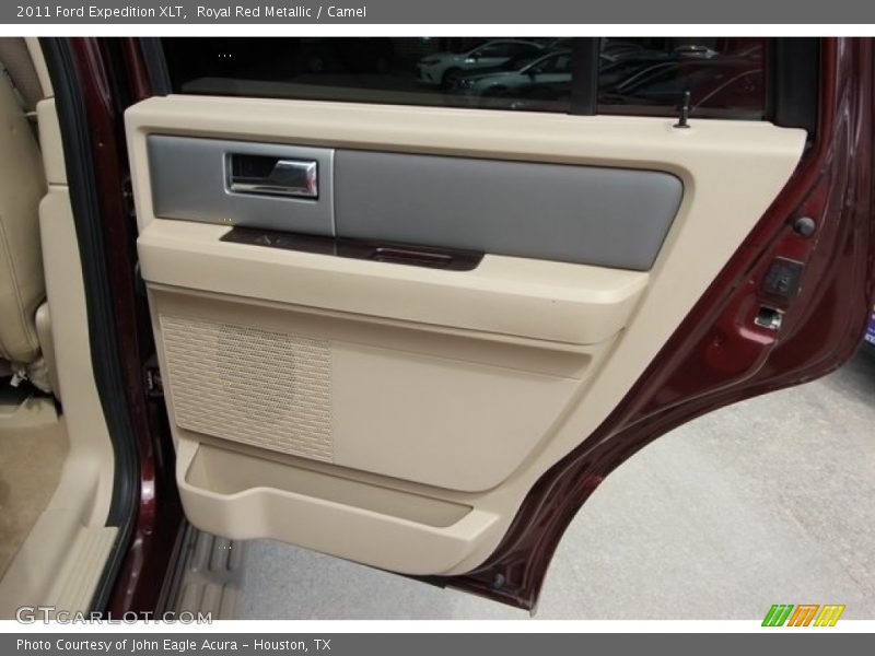 Royal Red Metallic / Camel 2011 Ford Expedition XLT