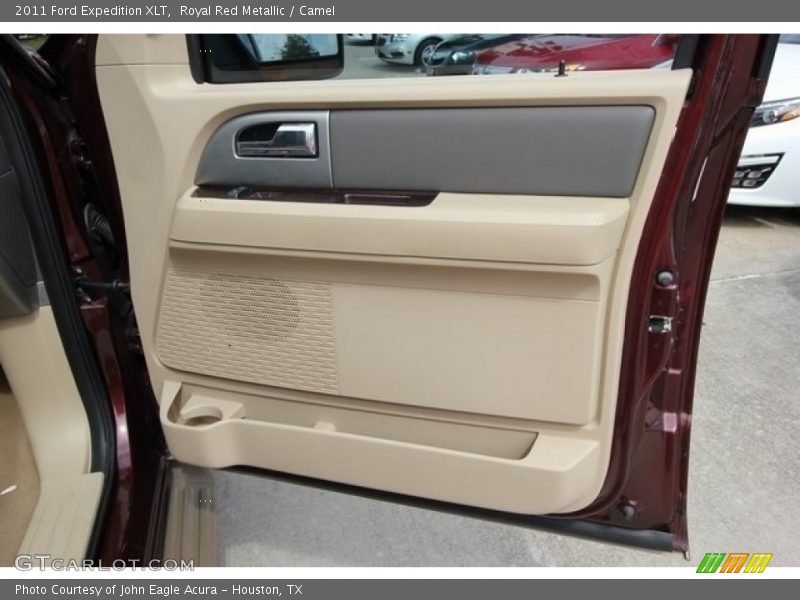 Royal Red Metallic / Camel 2011 Ford Expedition XLT
