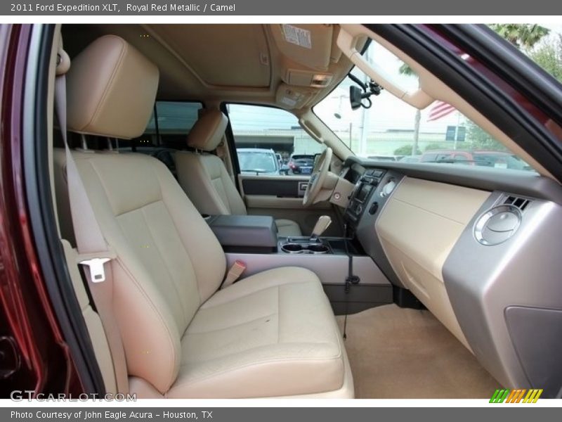 Royal Red Metallic / Camel 2011 Ford Expedition XLT
