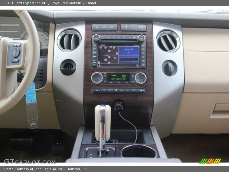 Royal Red Metallic / Camel 2011 Ford Expedition XLT