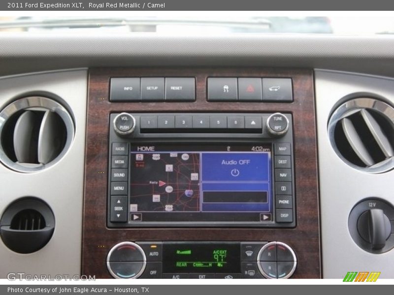 Royal Red Metallic / Camel 2011 Ford Expedition XLT