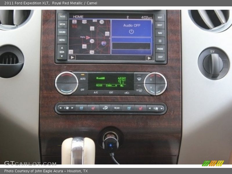 Royal Red Metallic / Camel 2011 Ford Expedition XLT