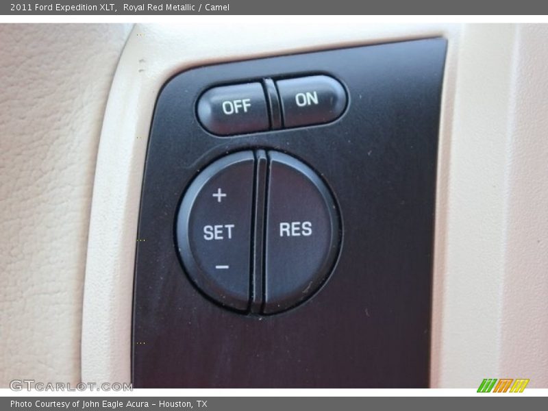 Royal Red Metallic / Camel 2011 Ford Expedition XLT