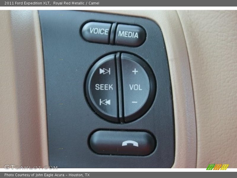 Royal Red Metallic / Camel 2011 Ford Expedition XLT