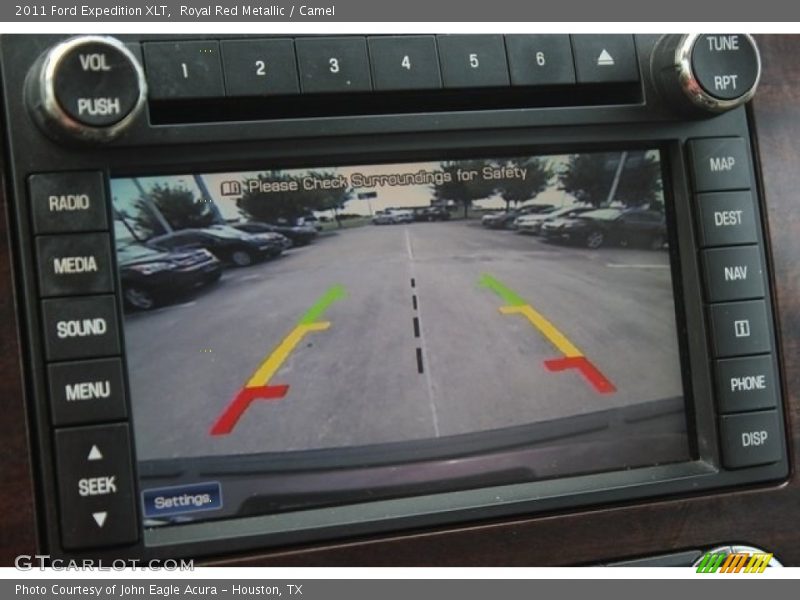 Royal Red Metallic / Camel 2011 Ford Expedition XLT