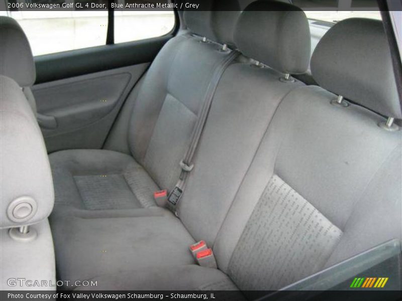 Blue Anthracite Metallic / Grey 2006 Volkswagen Golf GL 4 Door