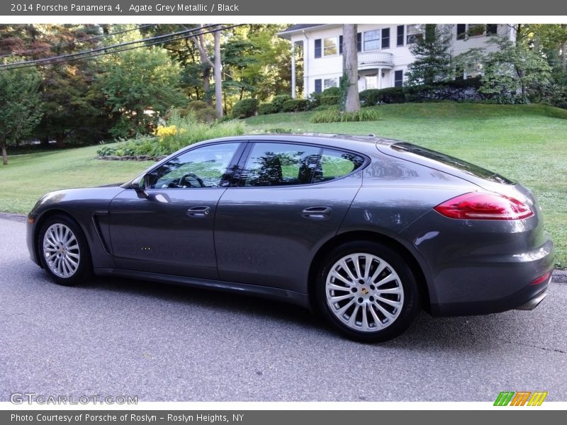 Agate Grey Metallic / Black 2014 Porsche Panamera 4