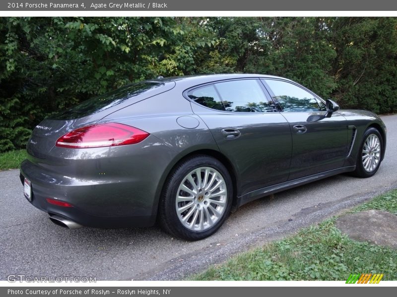 Agate Grey Metallic / Black 2014 Porsche Panamera 4